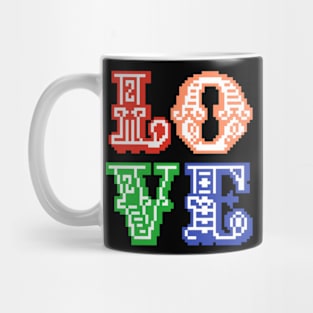 Pixel Perfect Love Mug